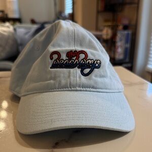 Light Blue Baseball Cap with Beach Boys embroidery
